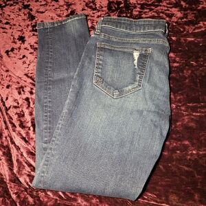 Size 10 Slightly Distressed Jeans